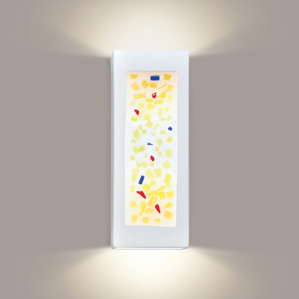 A19 G1C-WET Jewel Gemstones Wall Sconce (Outdoor Sheltered Socket for Wet Locations (Bulb not included))