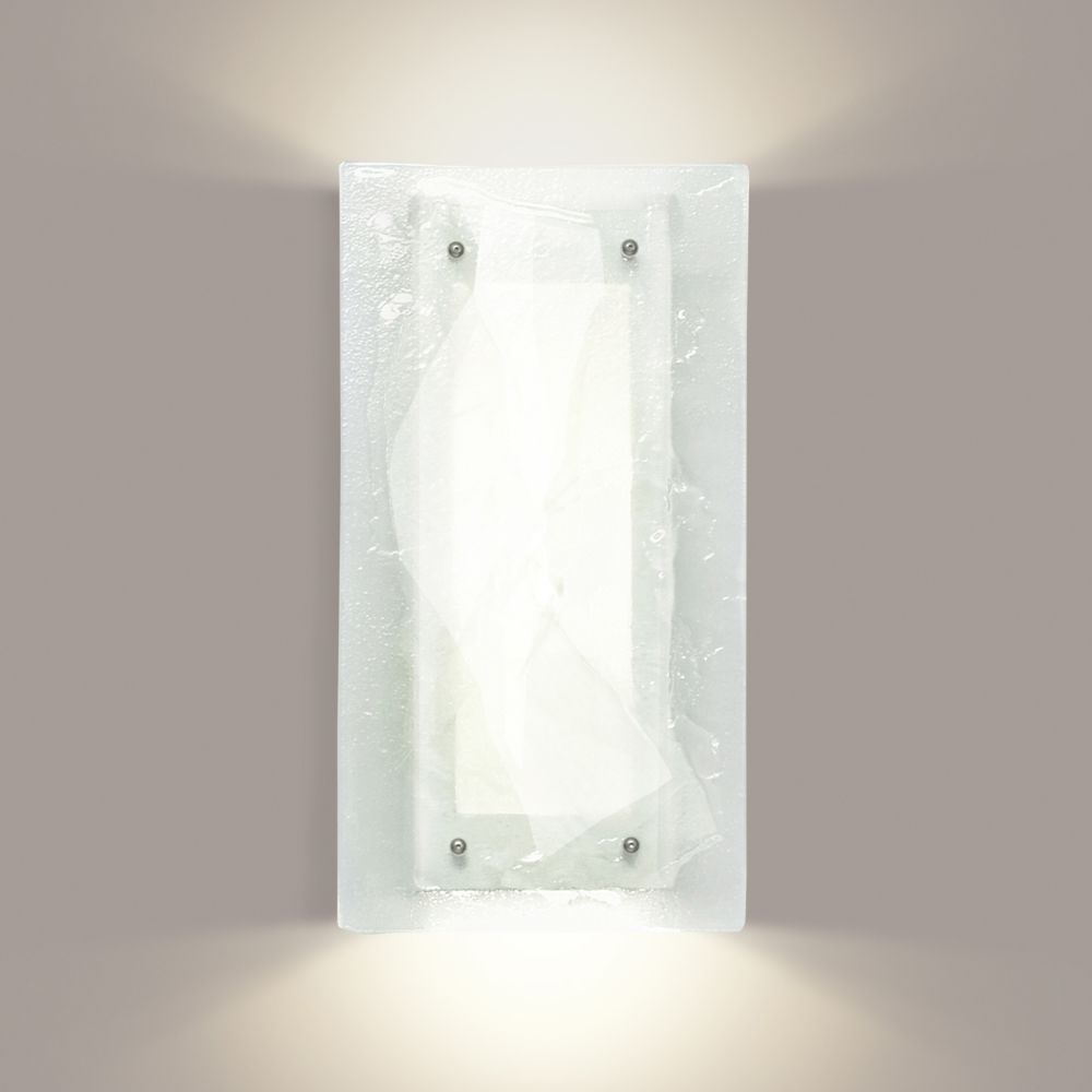 A19 G2A-WET Jewel Silk Scarf Wall Sconce (Outdoor Sheltered Socket for Wet Locations (Bulb not included))