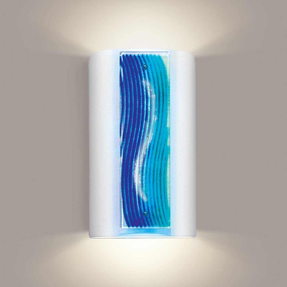 A19 G3D-WET Jewel Niagara Wall Sconce (Outdoor Sheltered Socket for Wet Locations (Bulb not included))