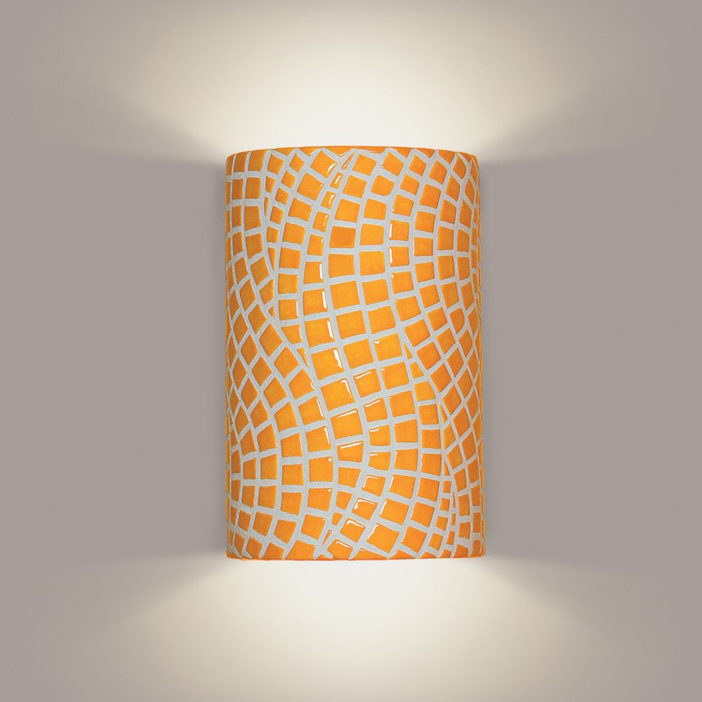 A19 Lighting- M20302-SY - Channels Wall Sconce Sunflower Yellow in Sunflower Yellow