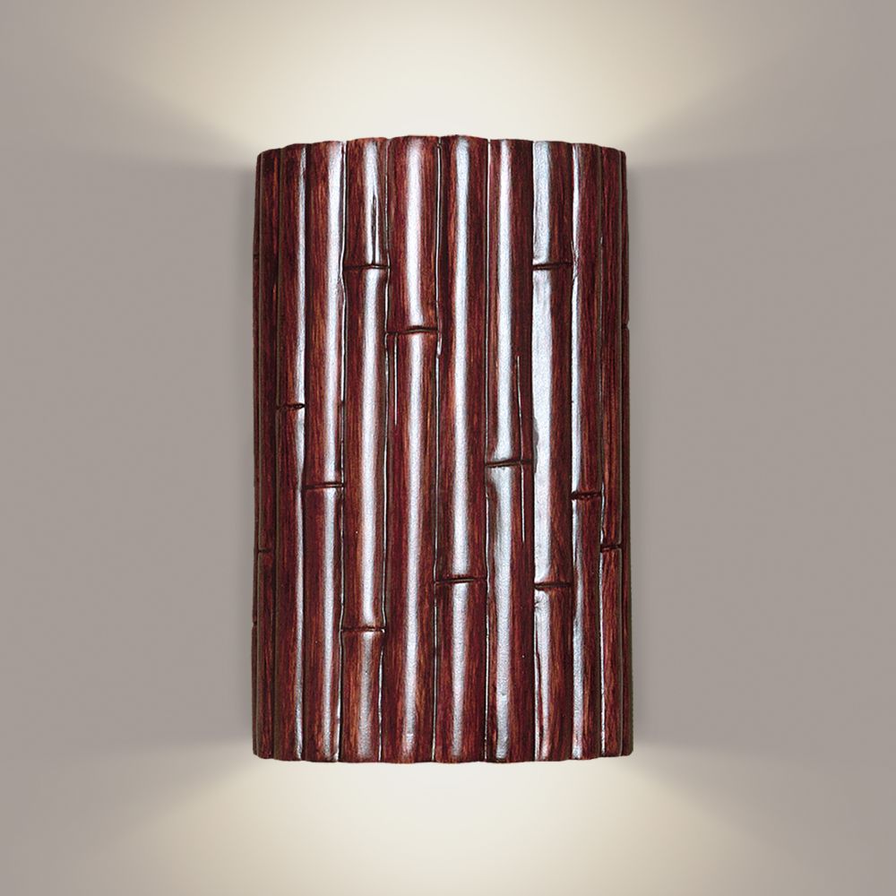 A19 Lighting- N20301-CI - Bamboo Wall Sconce Cinnamon in Cinnamon
