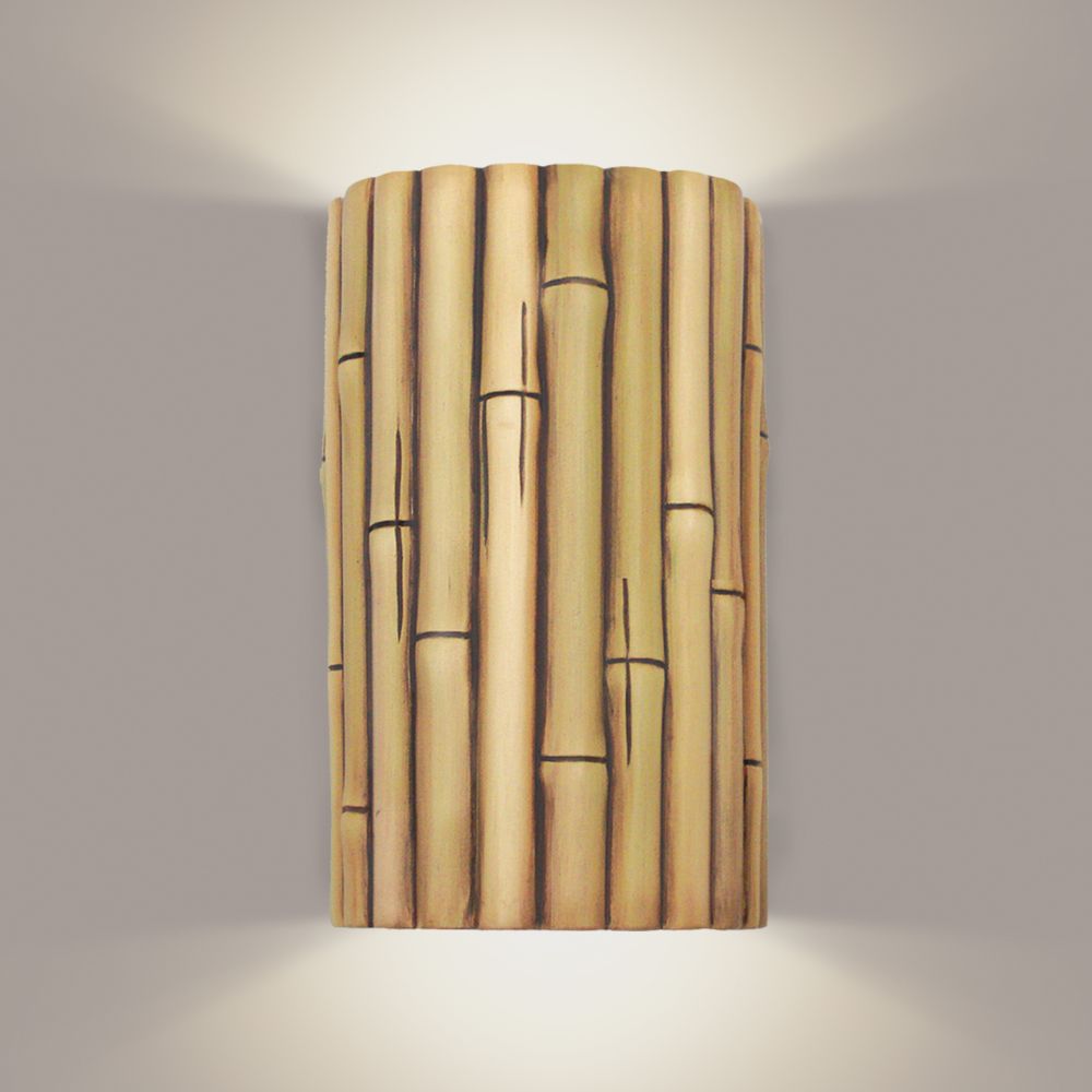 A19 Lighting- N20301-NA - Bamboo Wall Sconce Natural in Natural