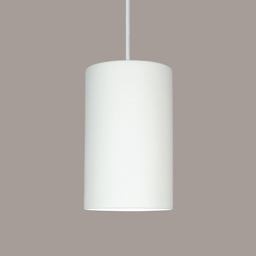A19 P202-A31-WCC Islands of Light Gran Andros Pendant: Satin White (White Cord & Canopy)