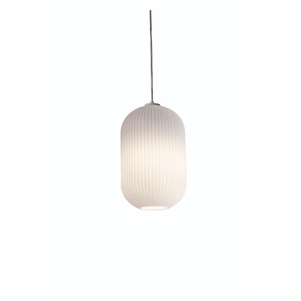 AFX Lighting CALP05WH Callie Pendant - 5" - Frosted White
