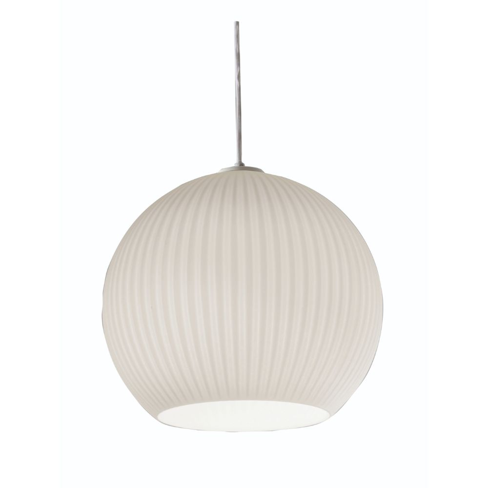 AFX Lighting CLEP13WH Cleo Pendant - White