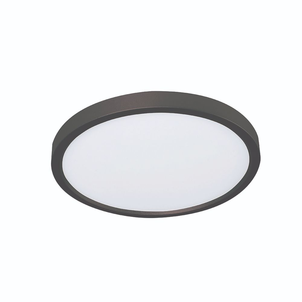 AFX Lighting EGRF1625LAJD1BK Edge Round Ceiling LED 30W 2100Lm 120V in Black