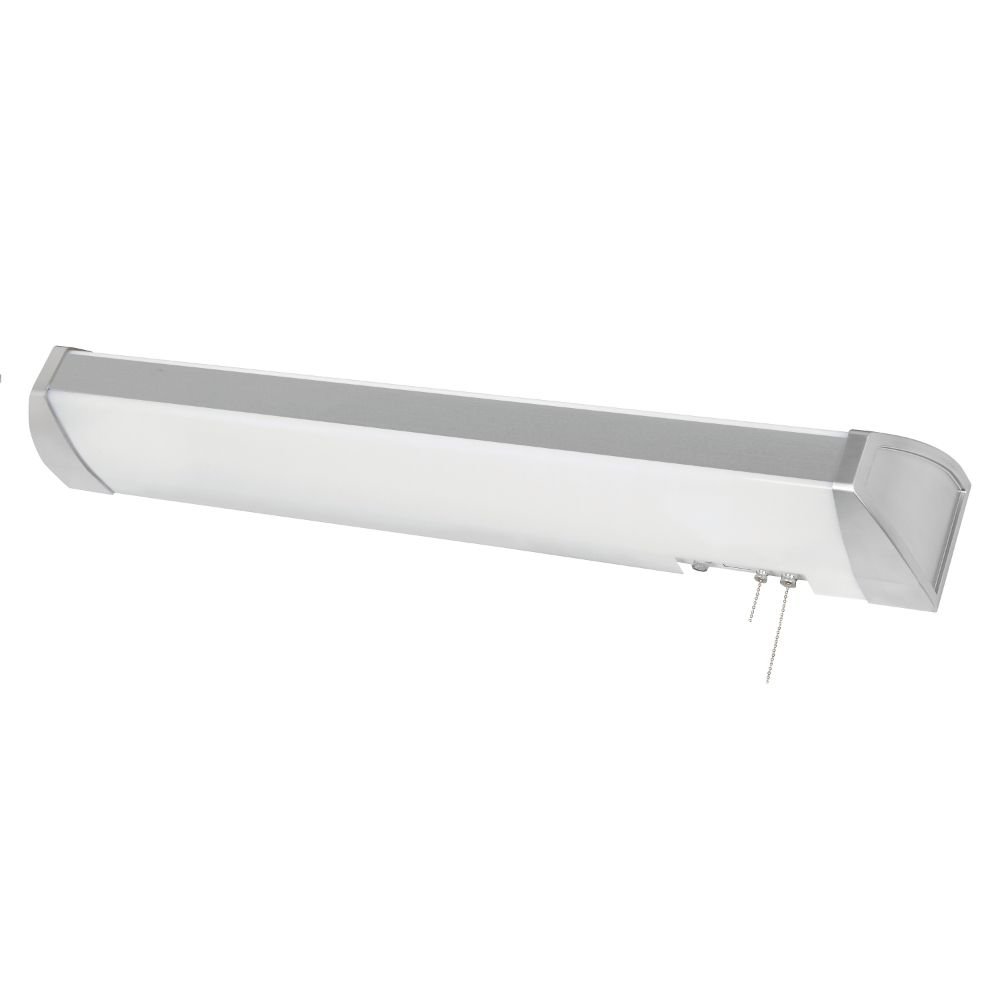 AFX Lighting IDB325E8BN Ideal 40" Fluorescent Overbed Wall Light - Brushed Nickel Finish