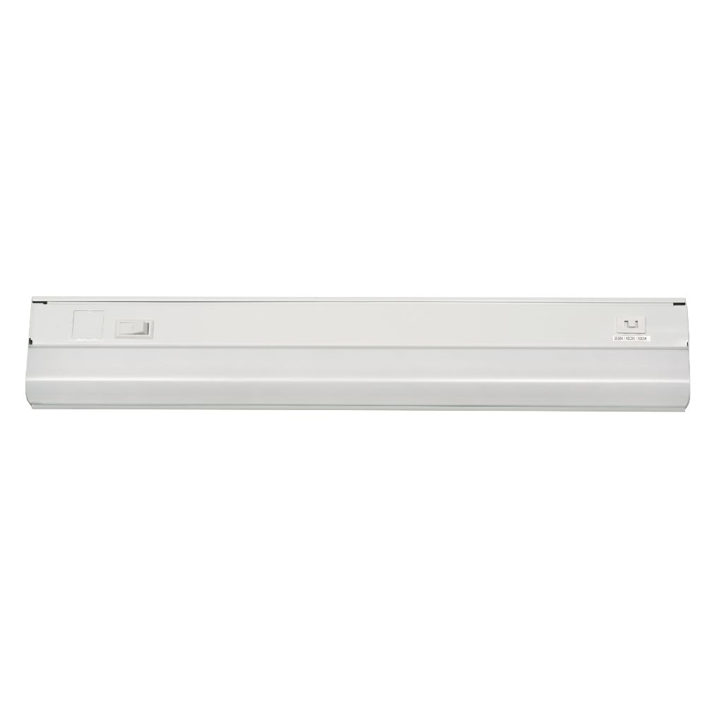 AFX Lighting T5L2-18LAJWH 18" T5L 2 LED Undercabinet - White - Adjustable CCT
