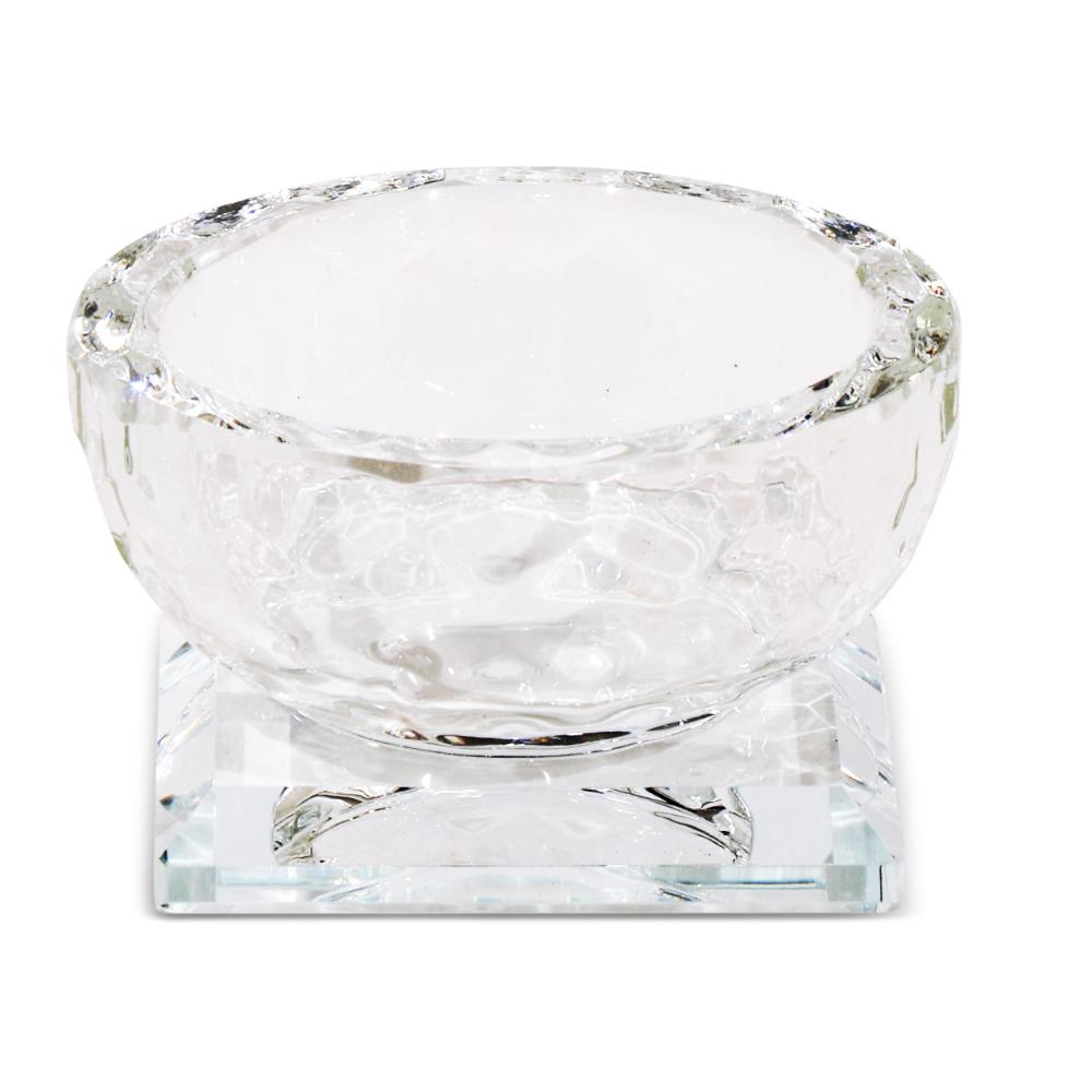 Crystal Dish 2" x 2"- Clear  - Salt & Honey Holder