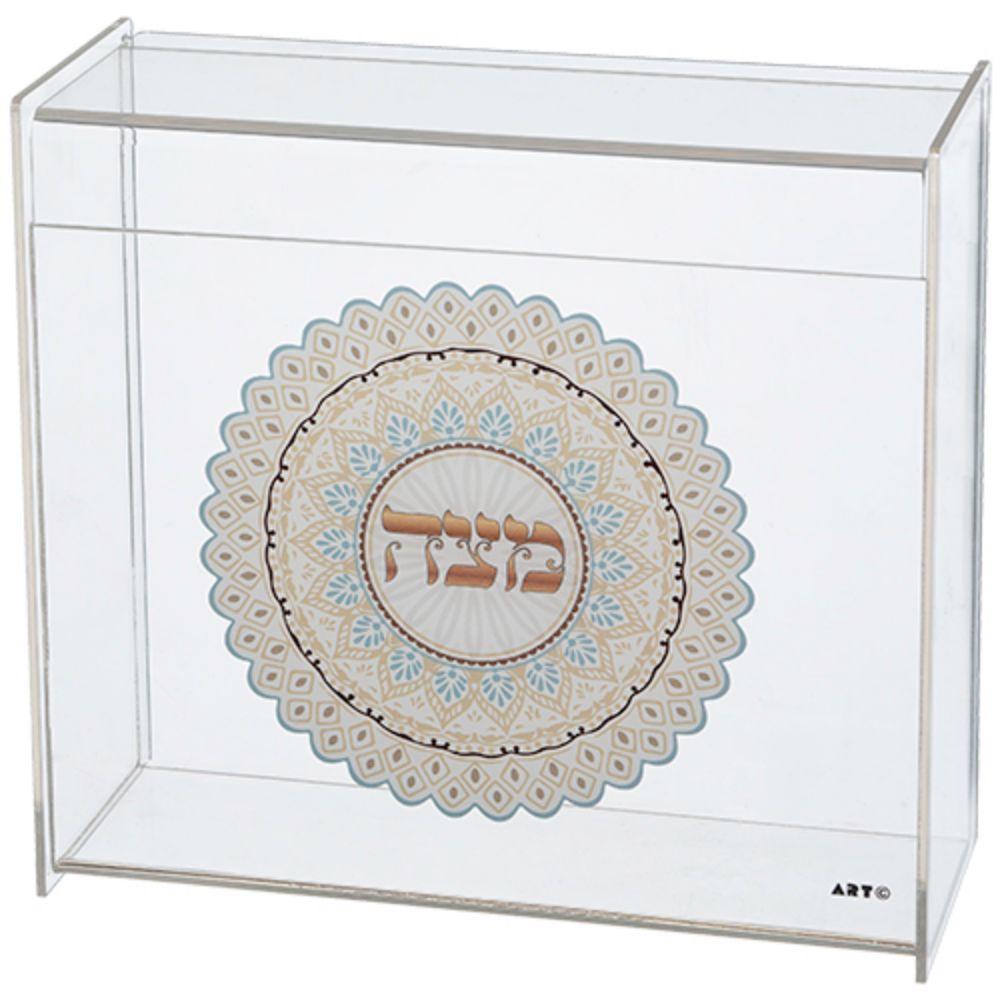 Acrylic Matzah Holder Square 8.5x9"