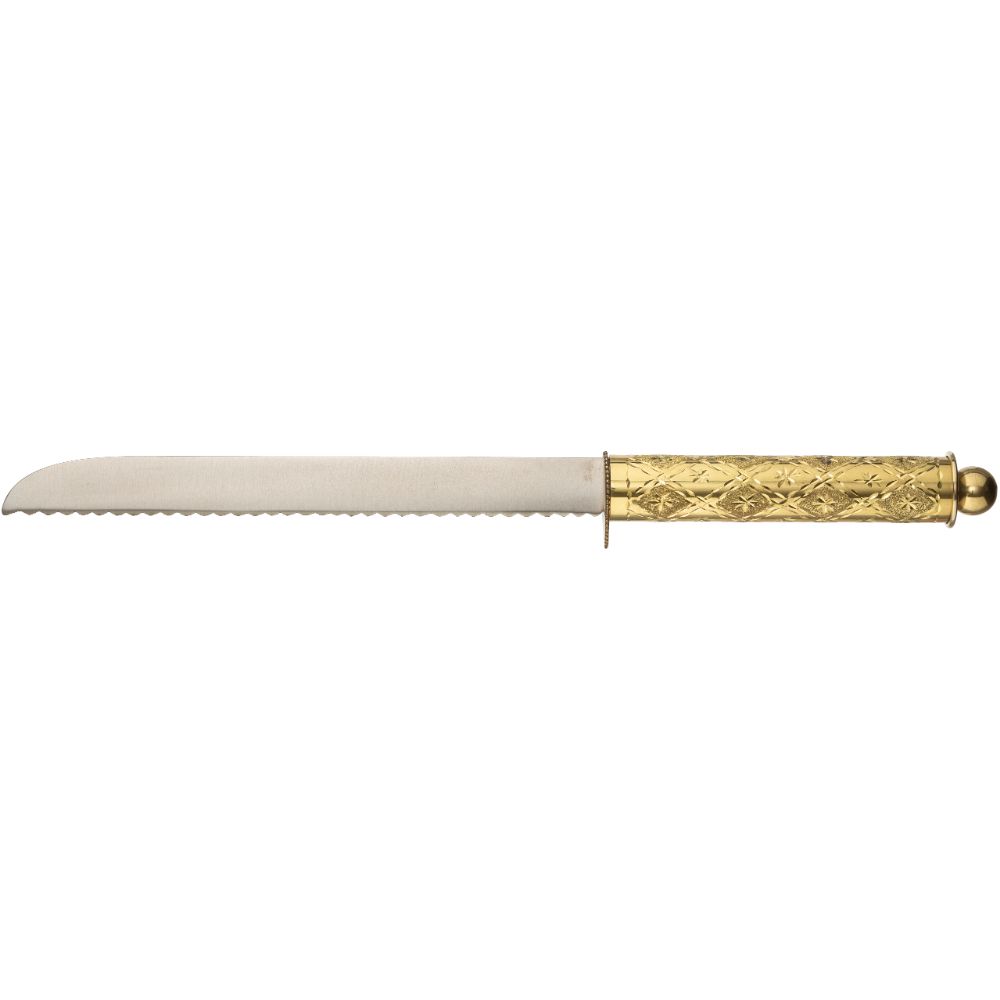 Aluminum Knife 38 Cm With Golden Handle