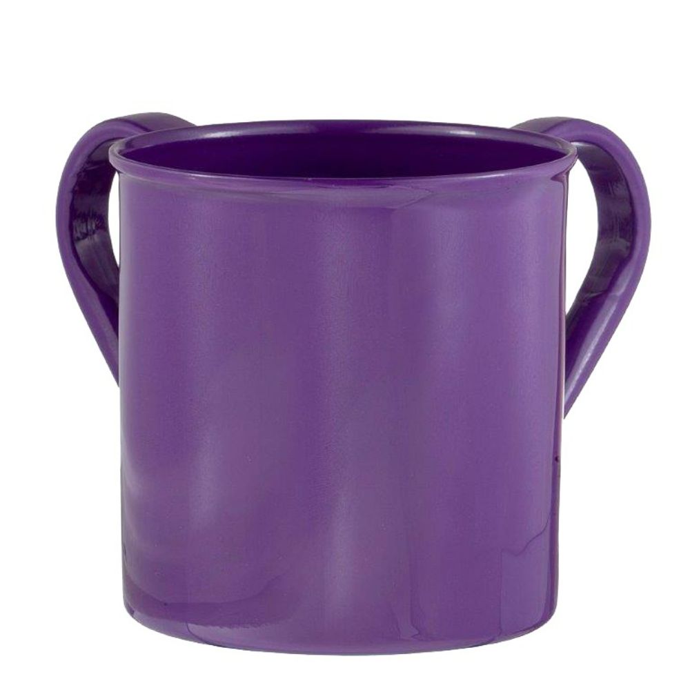 Washing Cup Purple powder coated