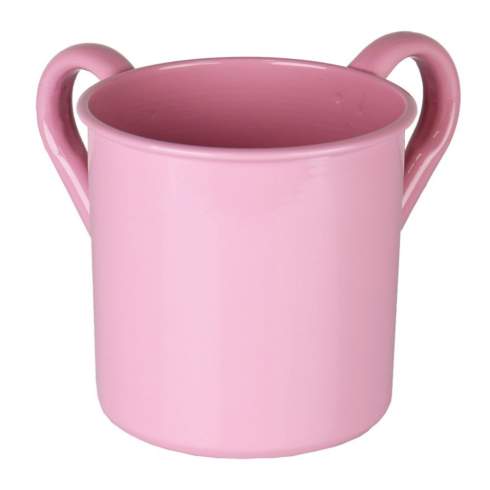Washing Cup Light Pink powder coated