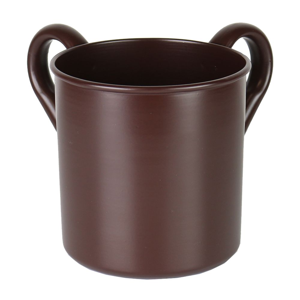 Washing Cup Chocolate Brown powder coated