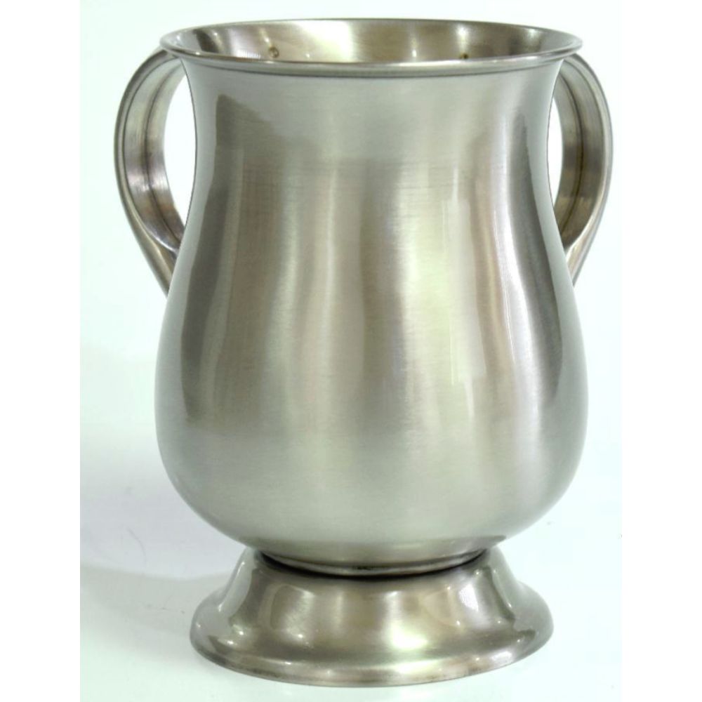 Washing Cup Stainless Steel Pewter Color