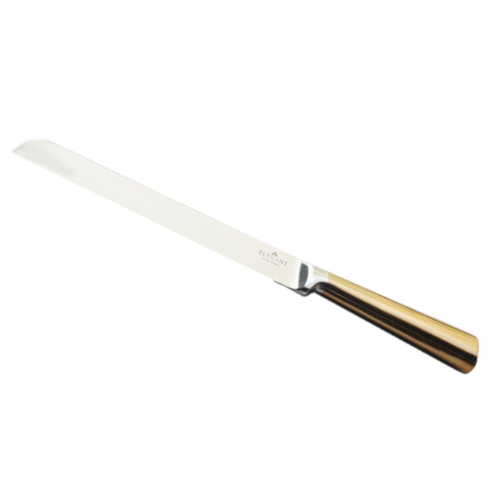 Stainless Steel Knife Gold Handle Non Serrated 13" (12 PC)