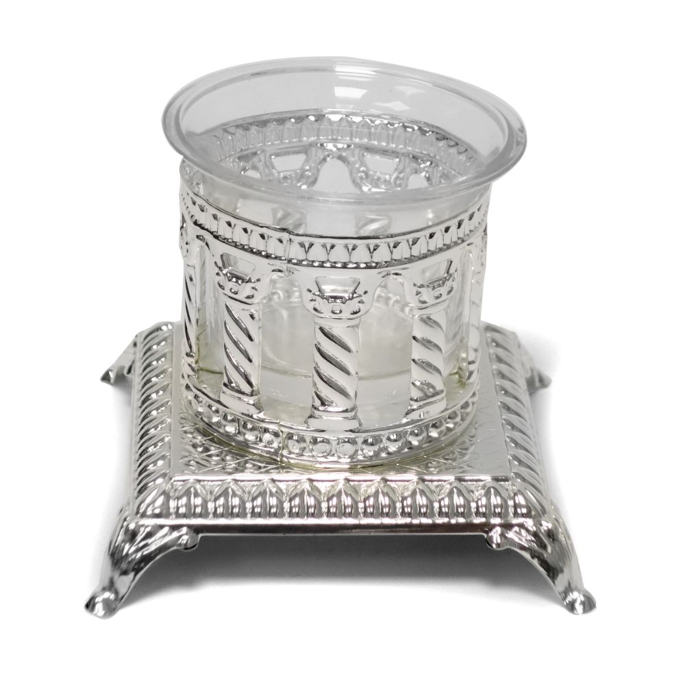 Salt Holder Royal Palace Design Silver plated Single