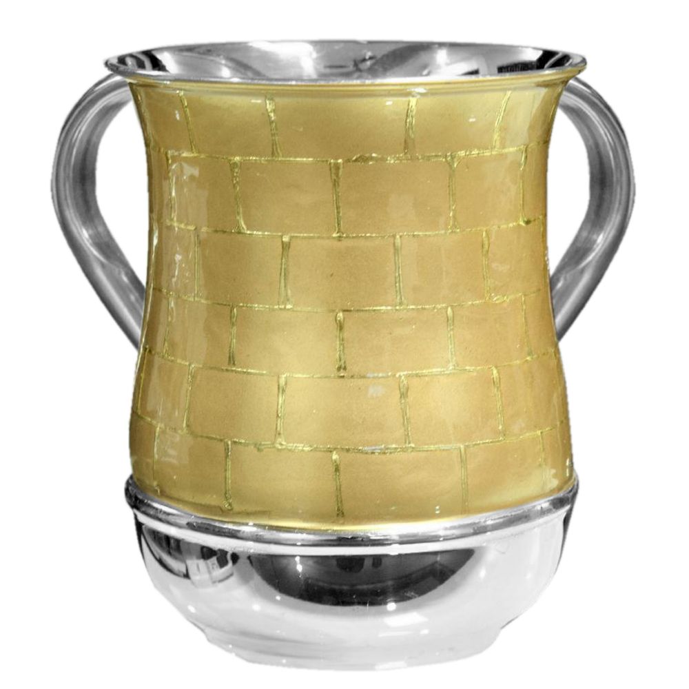 Stainless Steel Wash Cup - Golden Bricks