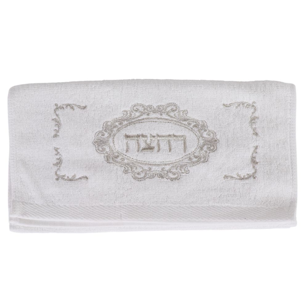 Elegant Embroidered Pesach Towel