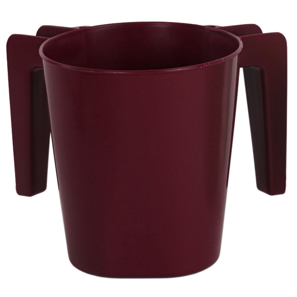 Plastic Washing Cup Claret