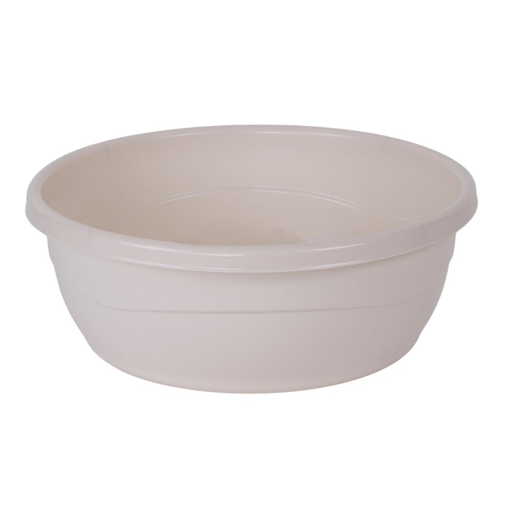Plastic Washing Bowl Off-White