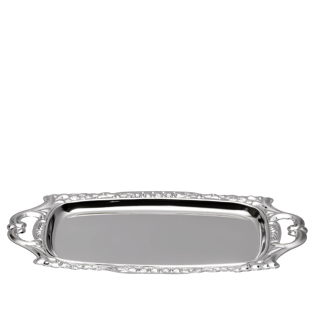 Tray For candles Silver Plated Mini 8.27*4.33"