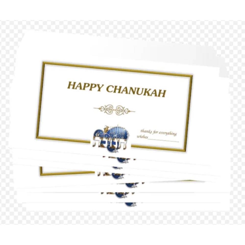 Chanukah Tip Envelope 10 Pack English
