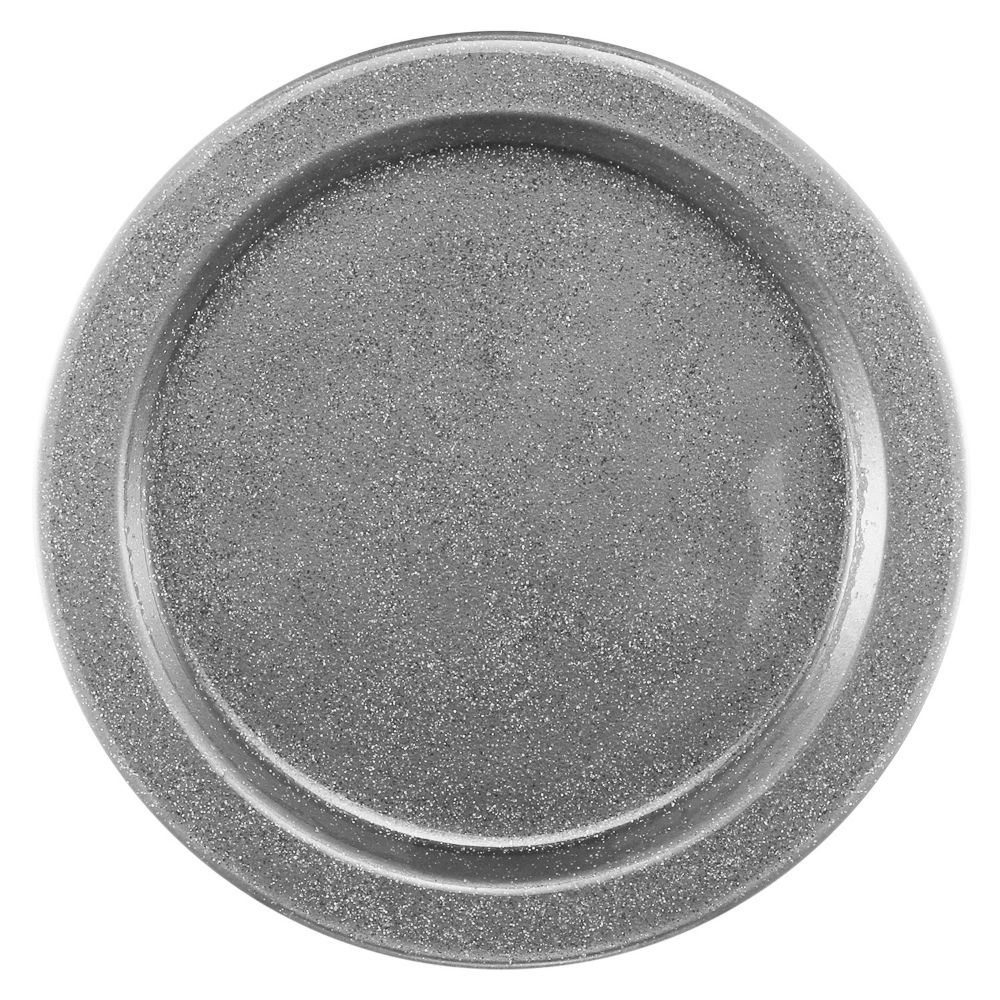Plate For Washing Cup Silver Glitter 6.5"