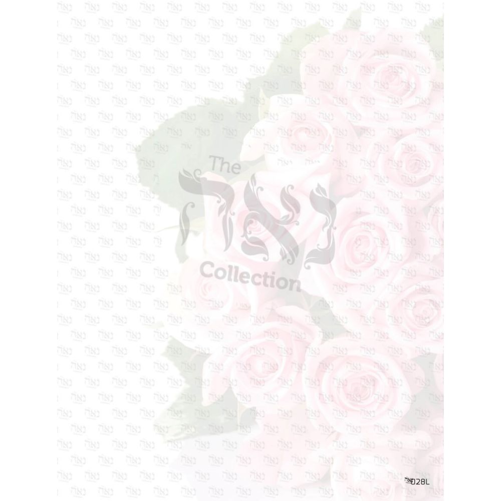 Design paper Bouquet of Roses 8.5x5.5 " 20 Per Pack