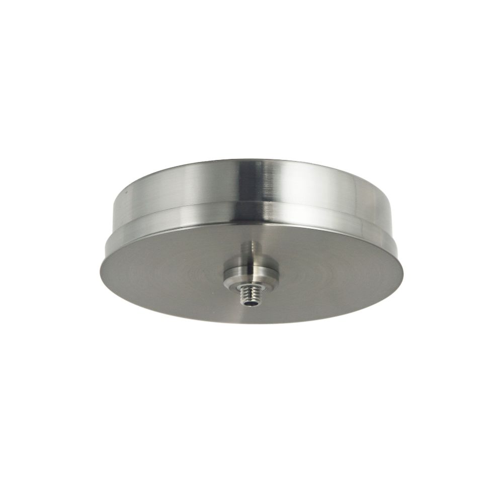 Abra Lighting 10080CP-BN Convertible Flat or Barrel Canopy Including Uni-Jack Socket in Brushed Nickel