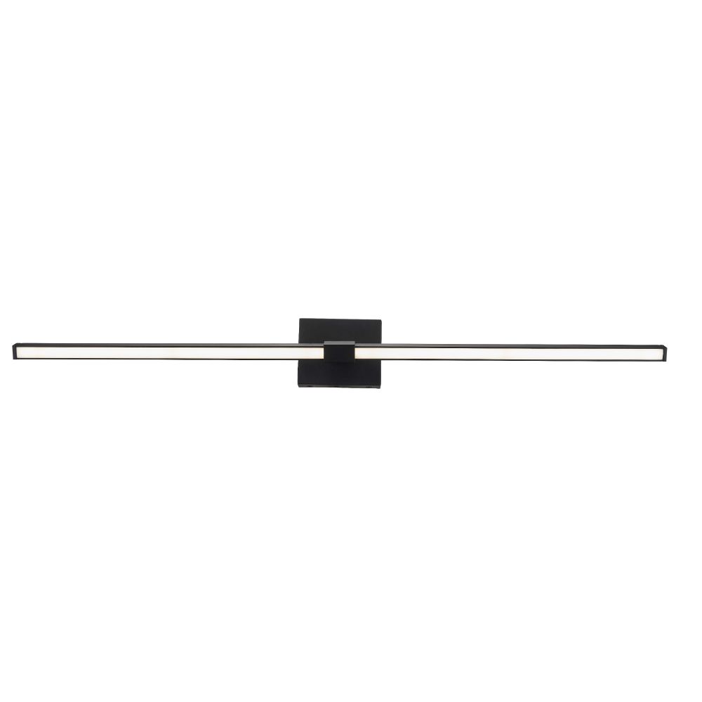 Abra Lighting 20141WV-BL Adjustable Mount 42" Dimmable LED Vanity Bar in Black