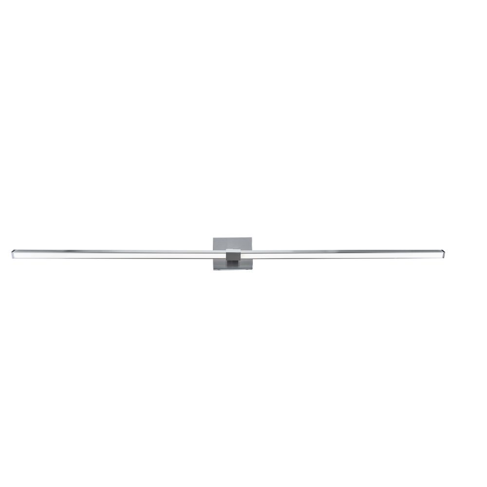 Abra Lighting 20142WV-BN Adjustable Mount 58" Dimmable LED Vanity Bar in Brushed Nickel