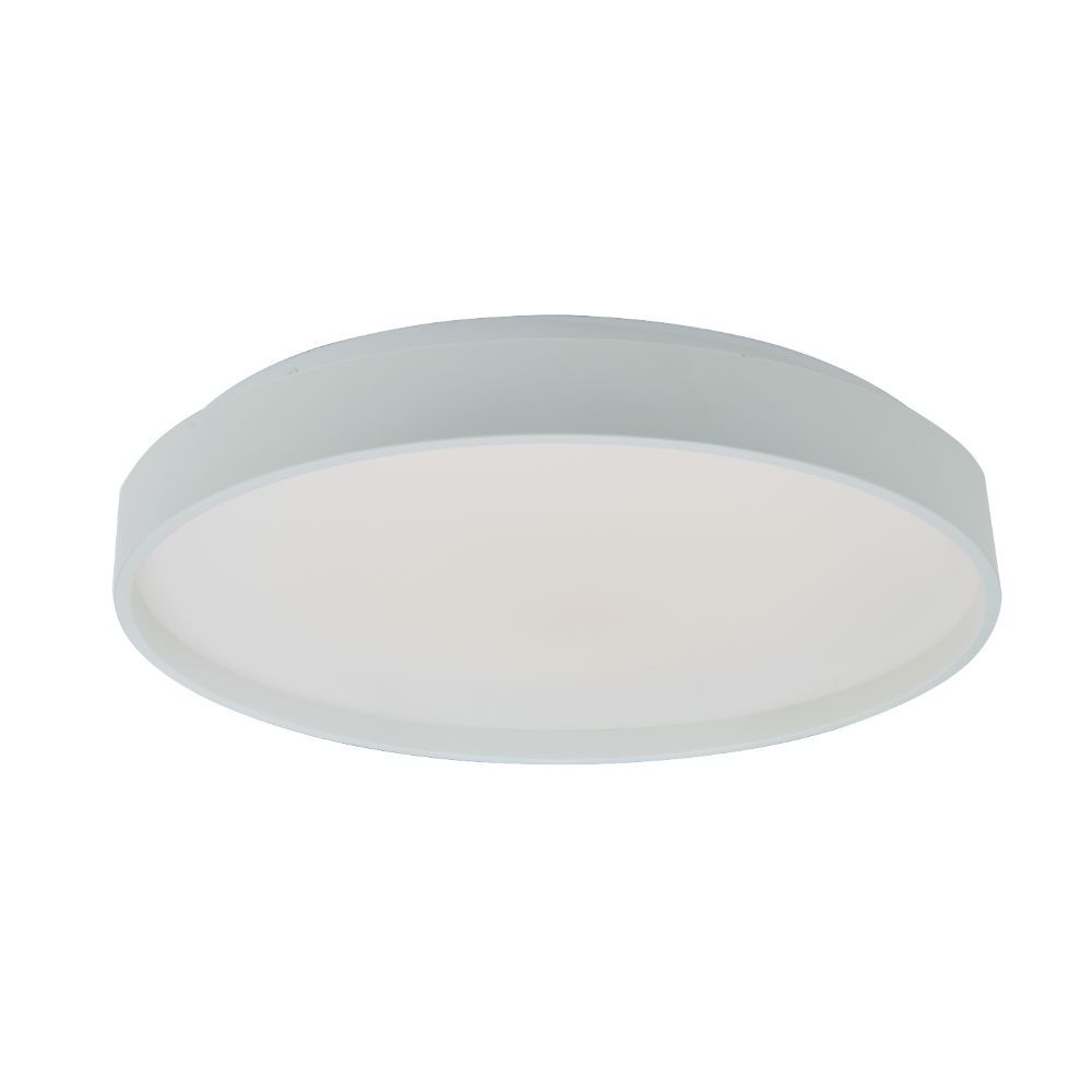 Abra Lighting 30051FM-BL Low profile Flushmount with High Output Dimmable LED in Black