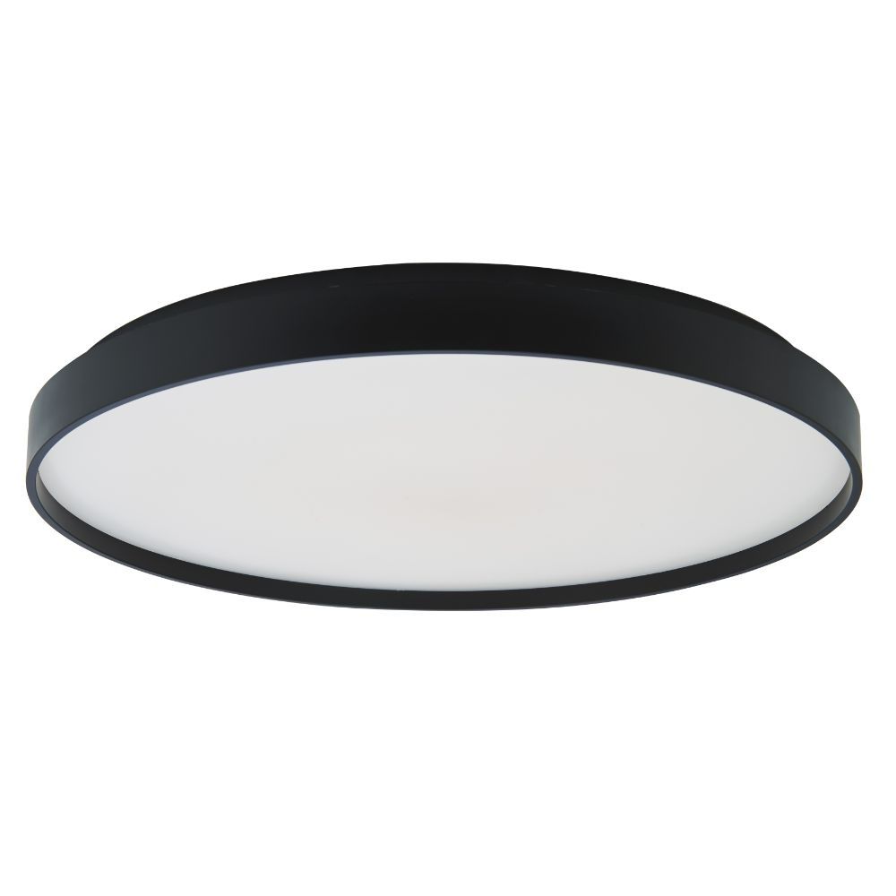 Abra Lighting 30054FM-WH Low profile Flushmount with High Output Dimmable LED in White