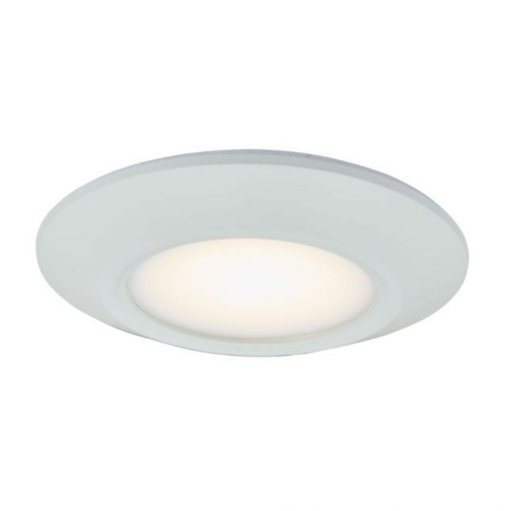 Abra Lighting 30099FM-WH LED Low profile ceiling flushmount in White