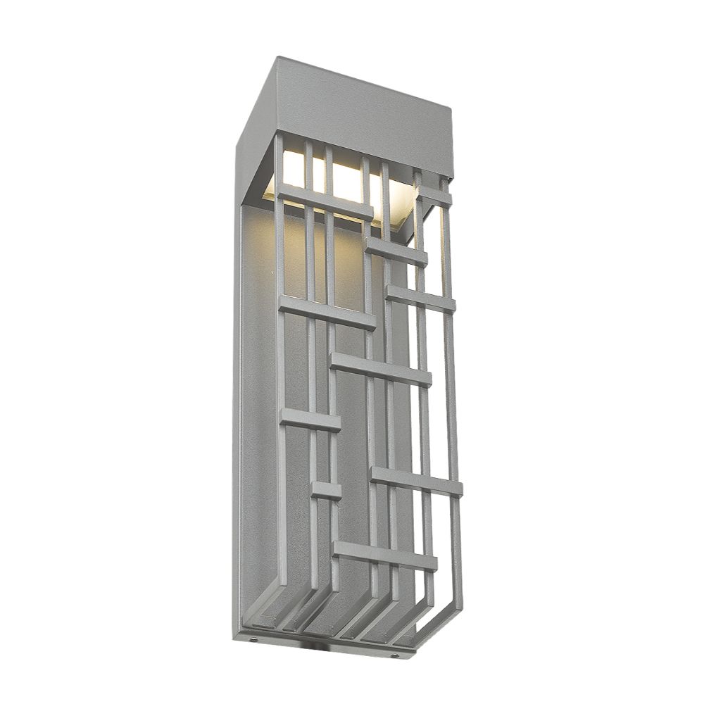 Abra Lighting 50061ODW-SL Outdoor wall sconce in Silica