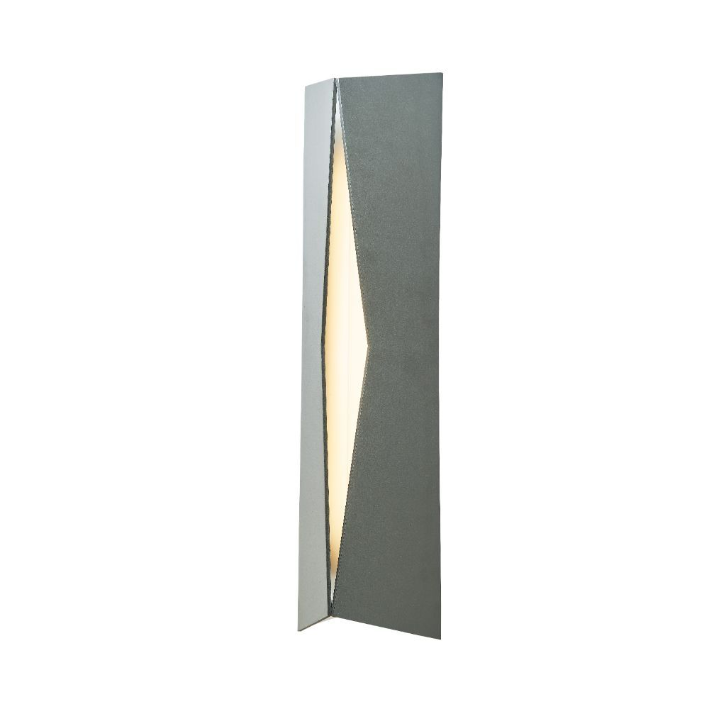 Abra Lighting 50083ODW-MB Wet Location MG Wall Sconce in Matte Black