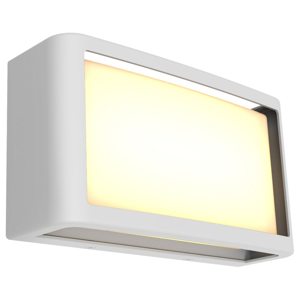 Access Lighting 20023LEDDMG-WH/ACR Outdoor LED Wall Mount in White