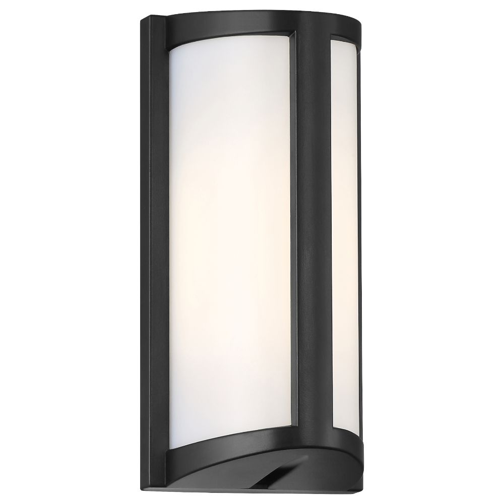 Access Lighting 20110LEDDMG-BL/ACR Margate Outdoor LED Wall Mount in Black