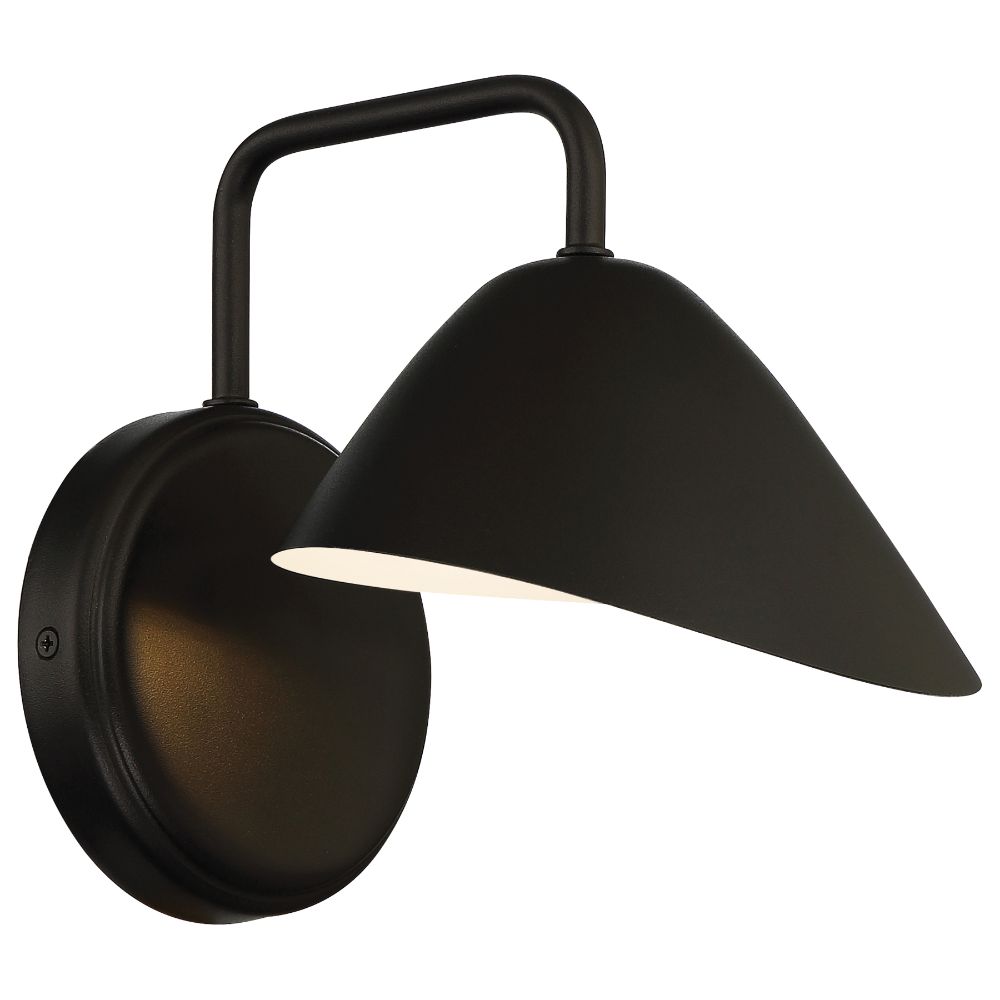 Access Lighting 20135LEDDMG-BL Solano Outdoor LED Wall Mount in Black