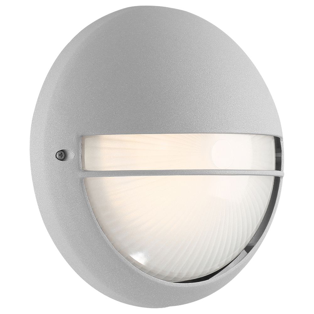 Access Lighting 20260LEDDMG-SAT/OPL Clifton Outdoor LED Bulkhead in Satin