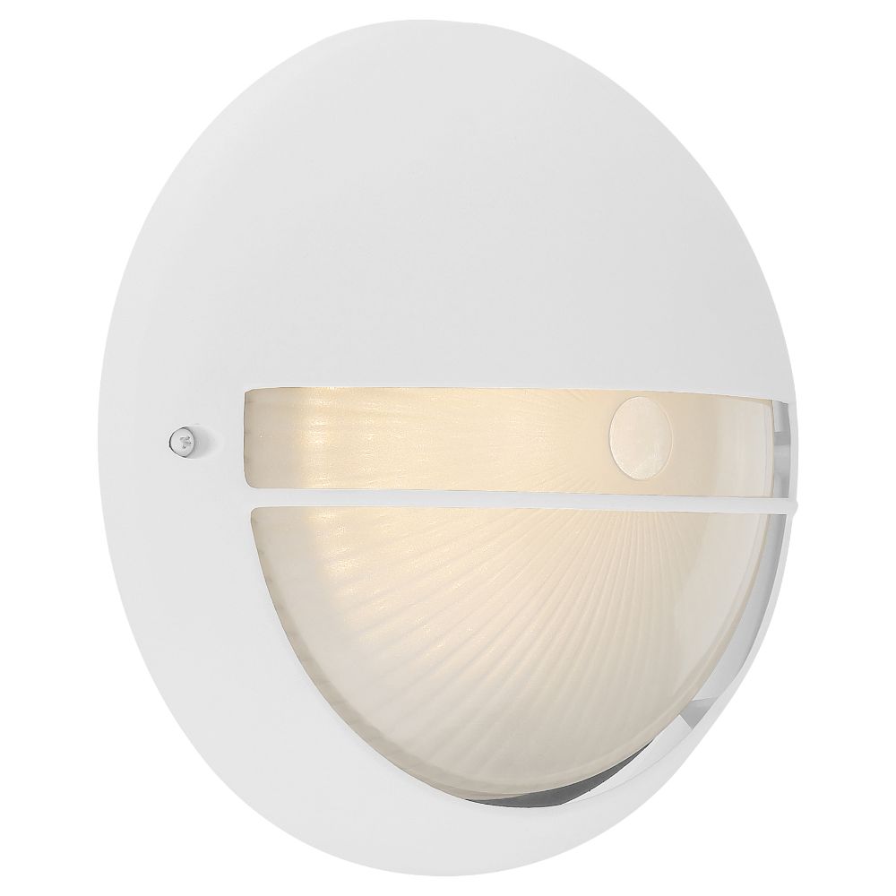 Access Lighting 20260LEDDMG-WH/OPL Clifton Outdoor LED Bulkhead in White