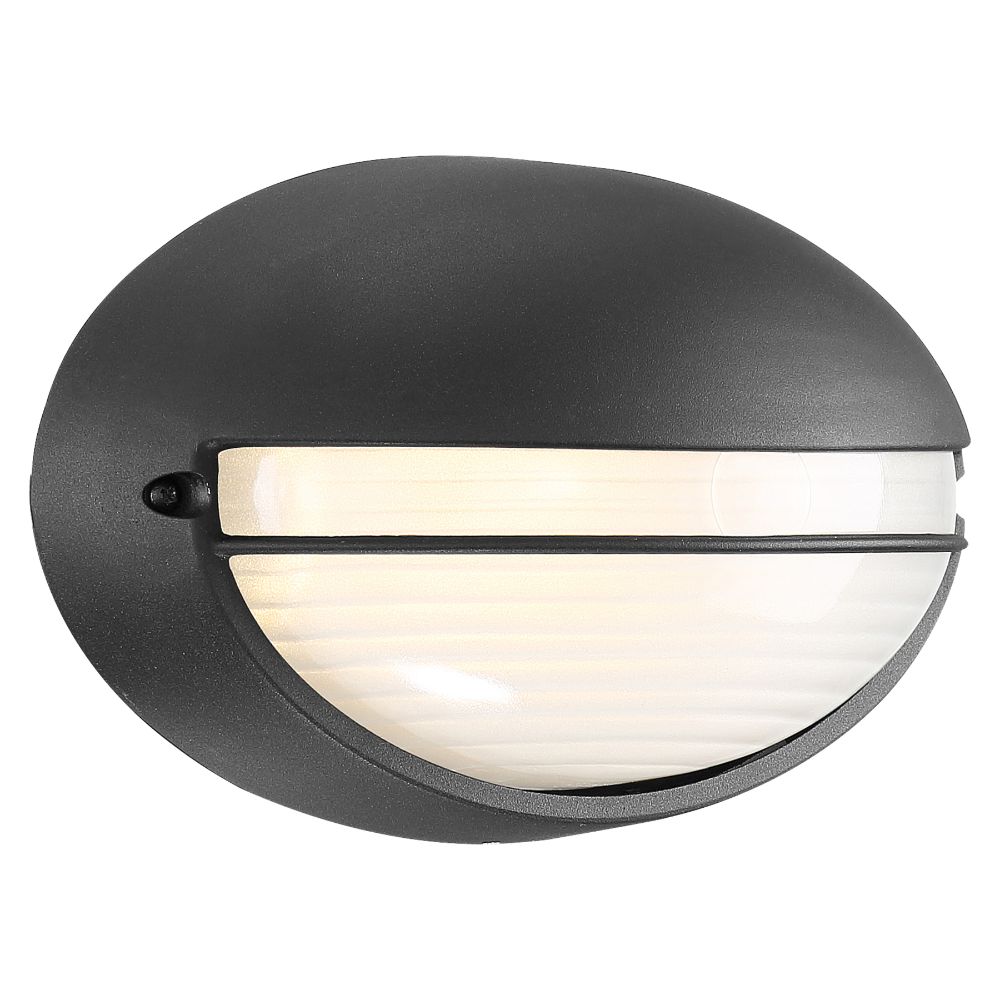 Access Lighting 20270LEDDMG-BL/OPL Clifton Outdoor LED Bulkhead in Black