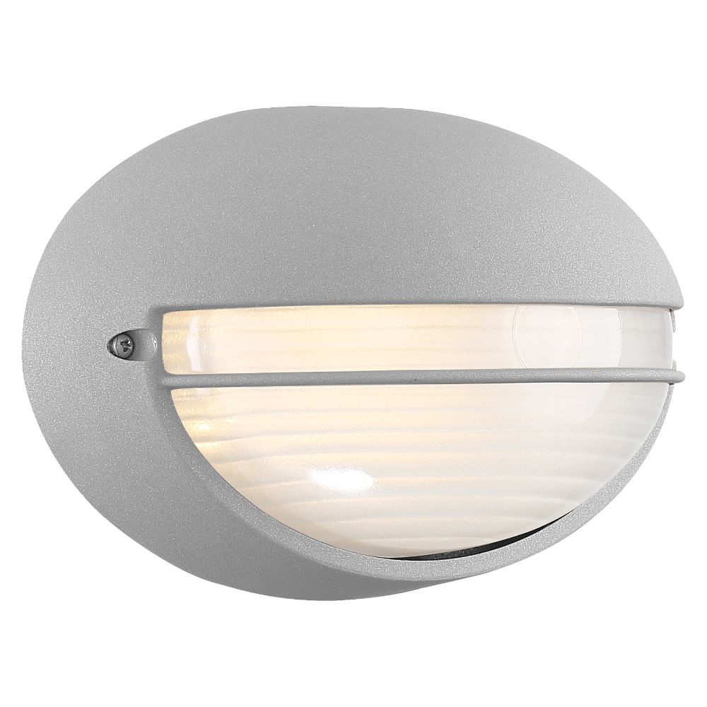 Access Lighting 20270LEDDMG-SAT/OPL Clifton Outdoor LED Bulkhead in Satin