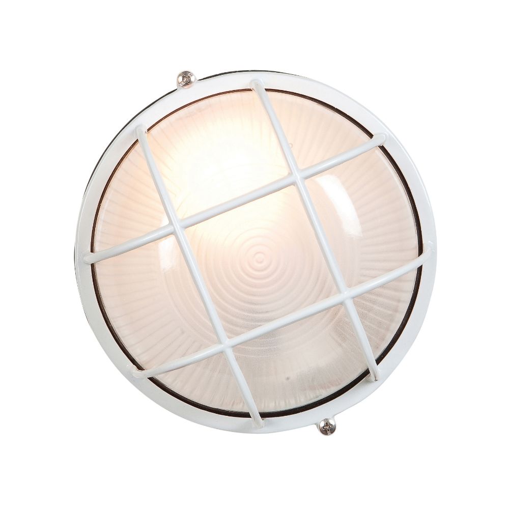 Access Lighting 20294-WH/FST Nauticus 1 Light Outdoor Bulkhead in White