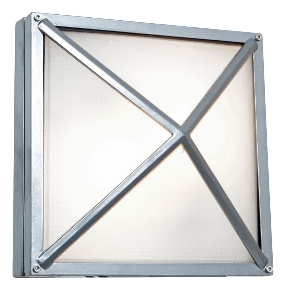 Access Lighting 20330LEDDMGLP-SAT/FST Oden Outdoor LED Wall Mount in Satin
