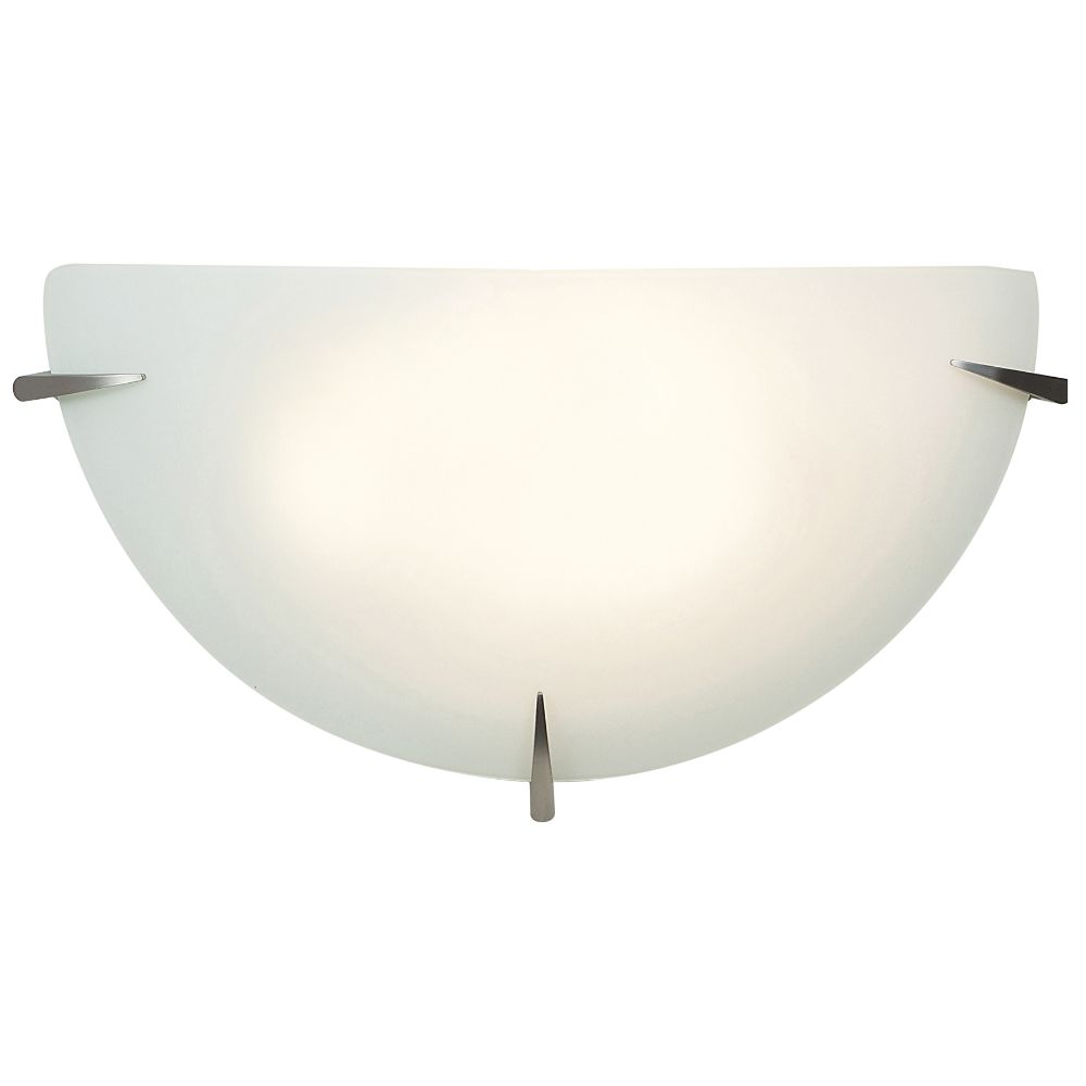 Access Lighting 20660-BS/OPL Zenon 1 Light Wall Sconce in Brushed Steel