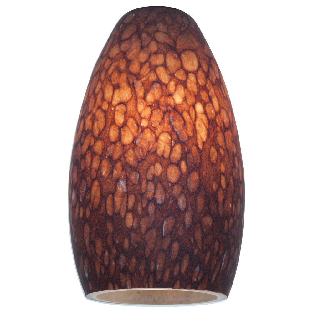 Access Lighting 23112-BRST Inari Silk Pendant Glass Shade in Brown Stone