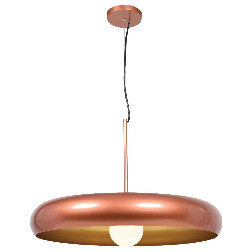 Access Lighting 23883LEDDLP-CP/GLD Bistro LED Pendant in Copper And Gold