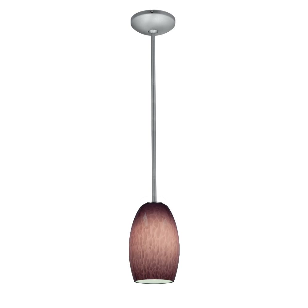 Access Lighting 28078-1R-BS/PLC Chianti Pendant in Brushed Steel